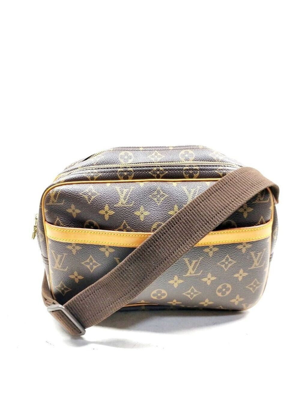 Louis Vuitton LV Crossbody bag Reporter PM Brown Monogram 680-052525